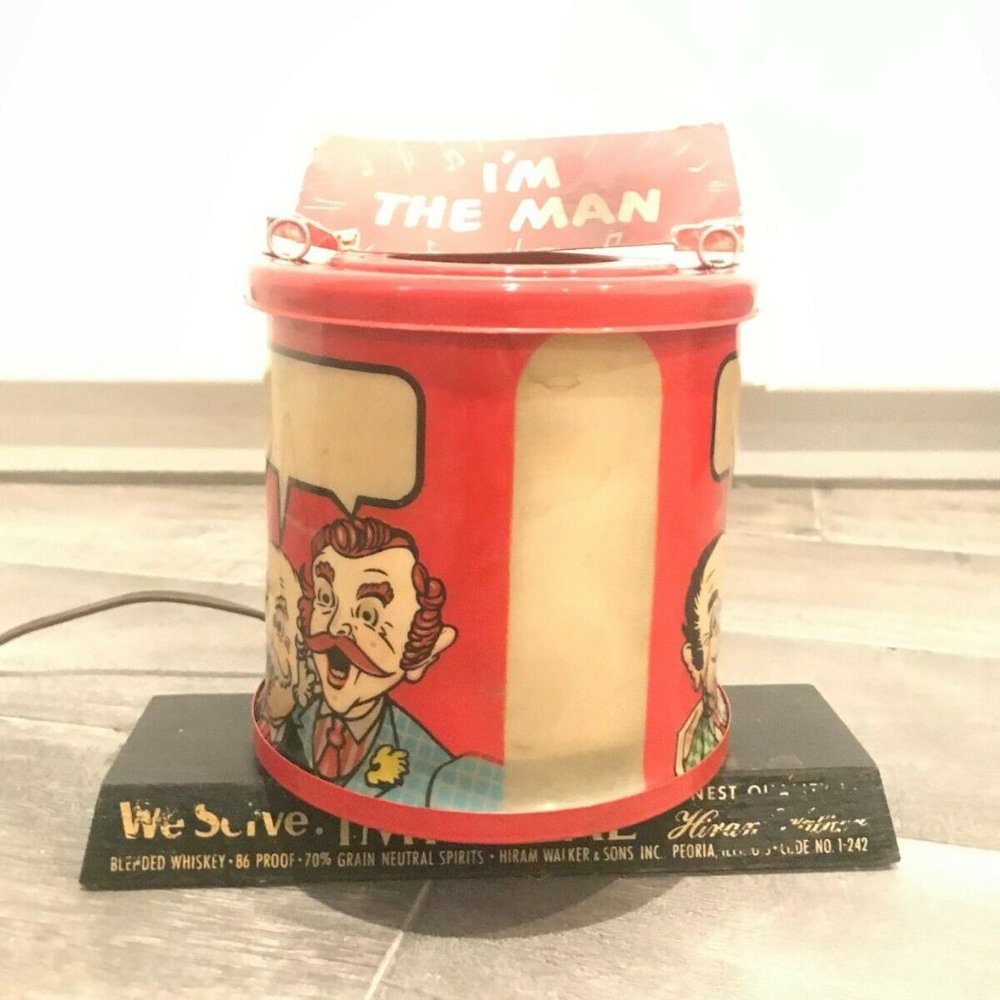 1940's Imperial Hiram Walker Whiskey Motion Lamp